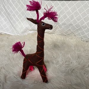 Oaxacan stuffed animal giraffe
